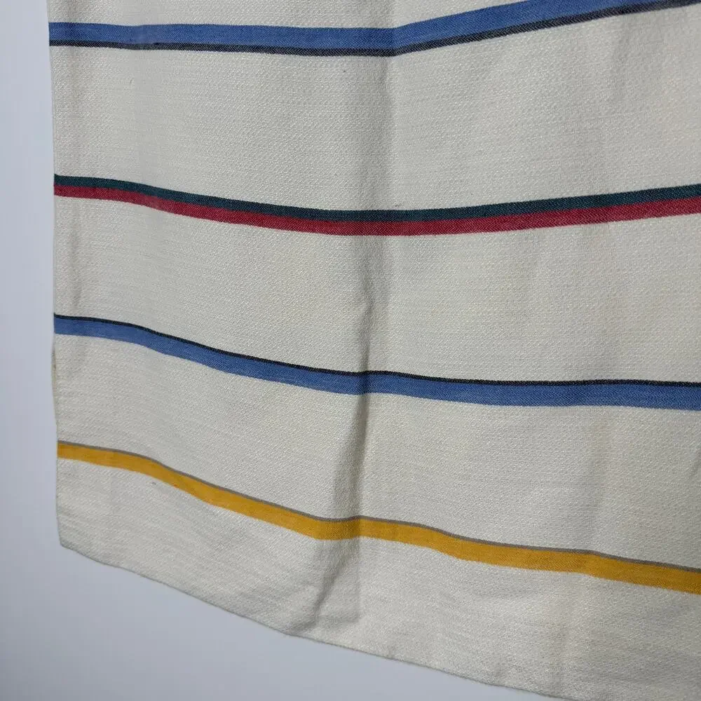 Tory Burch Striped Avery Sleeveless Top 0